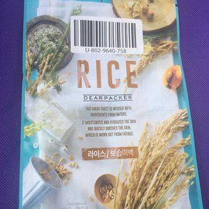 Dearpacker Rice Mask